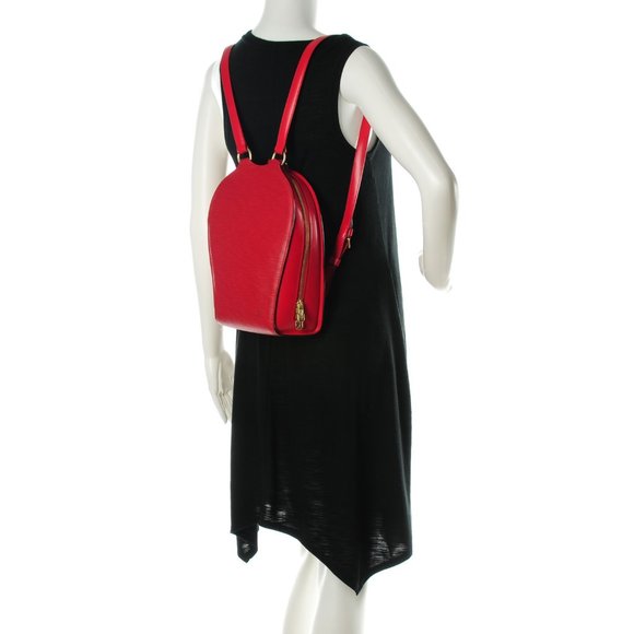 Louis Vuitton Handbags - Authentic red  Louis Vuitton Back Pack epi  Mabillon red epi